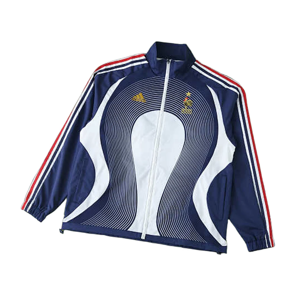 France National Team 2026 World Cup Pre-Match Hooded Windbreaker Purple
