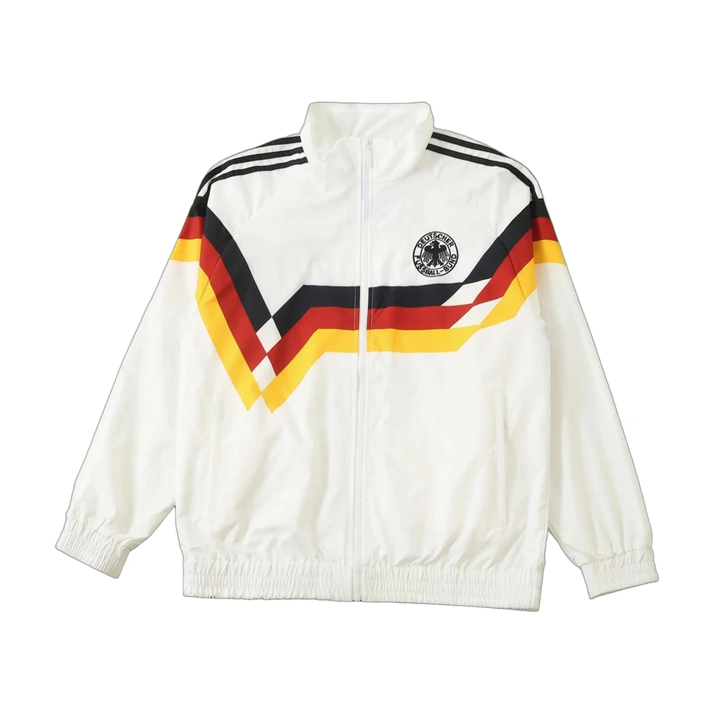 Germany 1990 Retro Track Jacket White