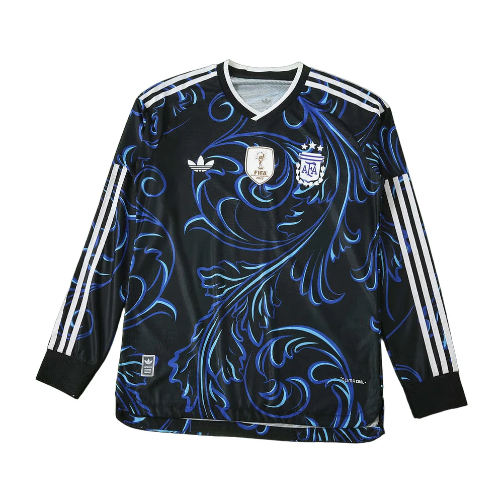 Argentina Special Edition Long-Sleeve Jersey Black/Blue