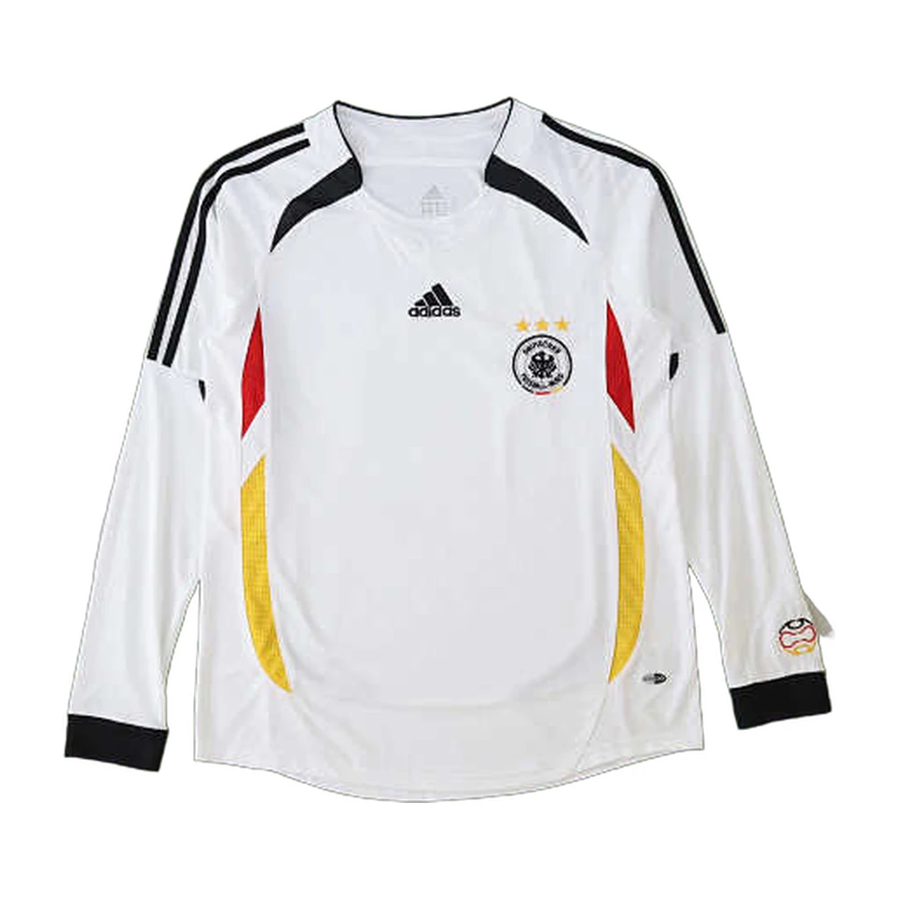 Germany 2006 Home Long Sleeve Jersey White