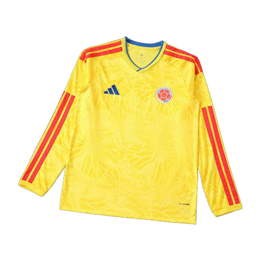 Colombia 2026 Home Long Sleeve Jersey Yellow