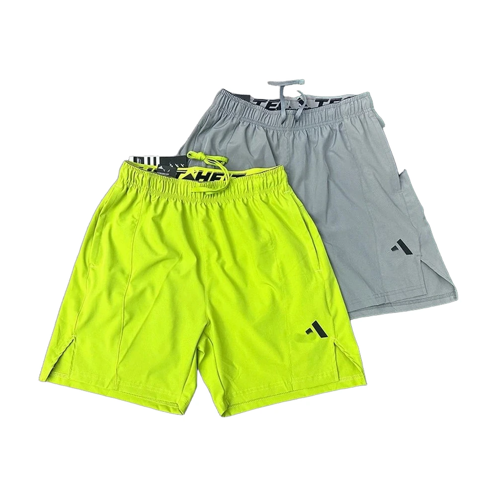 Adidas Tiro Training Shorts - Volt Green & Grey