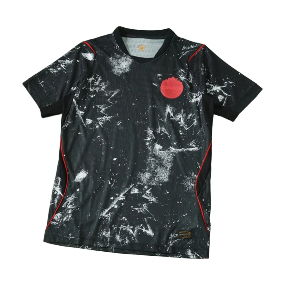 Canada 2024 Away Jersey (Black Splatter Player Edition)