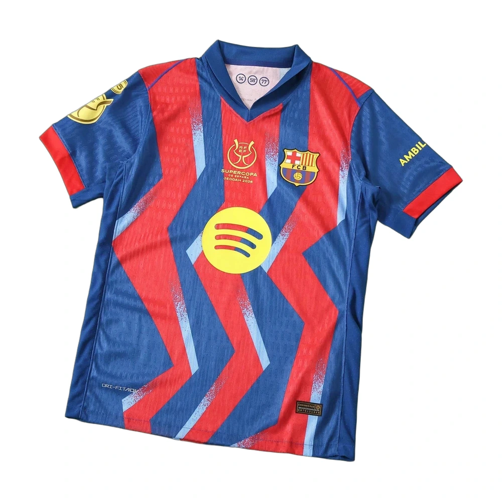 Barcelona Special Edition Jersey (Red/Blue Zigzag)