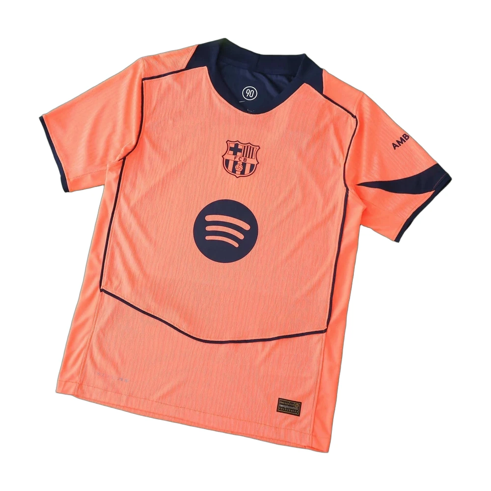 Barcelona 25/26 Third Jersey (Coral/Orange)