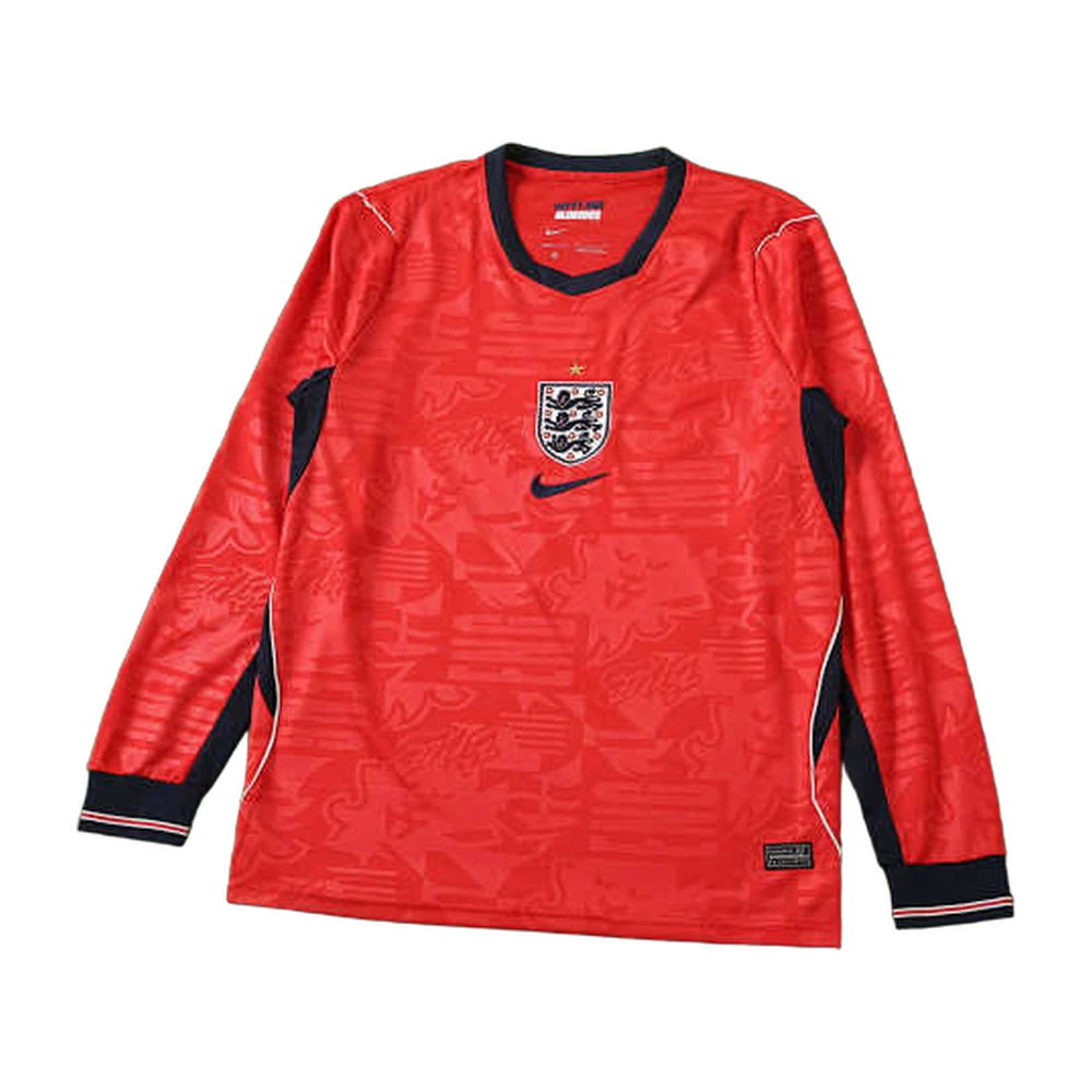England Away Long-Sleeve Jersey Red