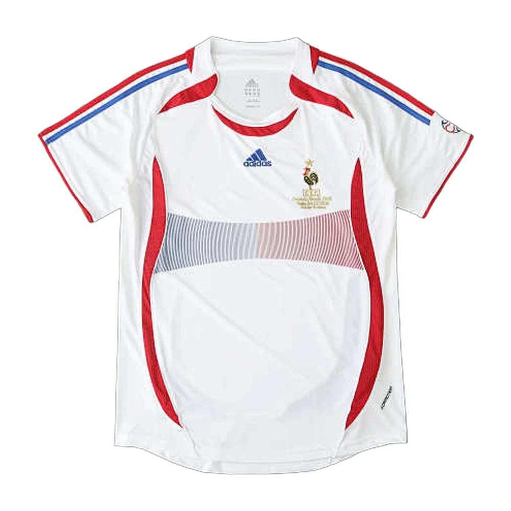 France 2006 Away Retro Jersey (White)