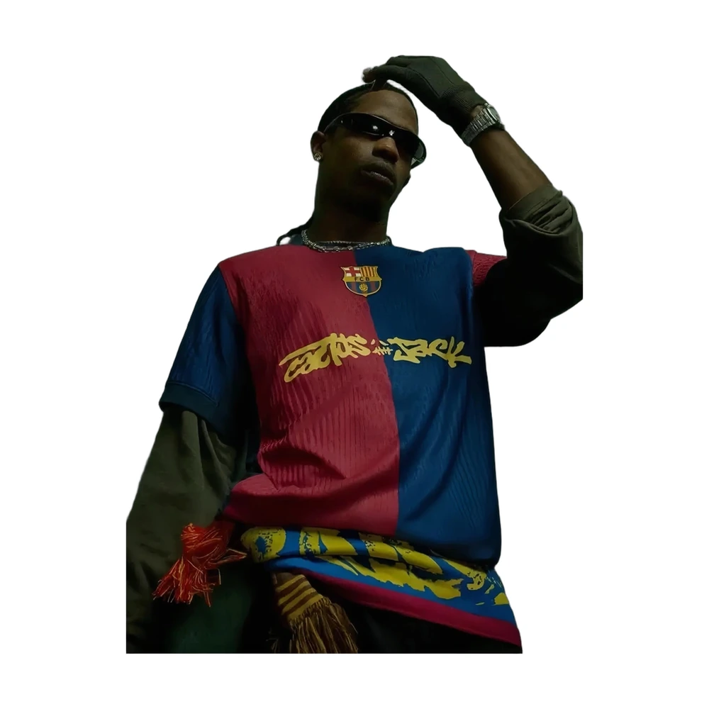 Barcelona x Travis Scott Cactus Jack Jersey