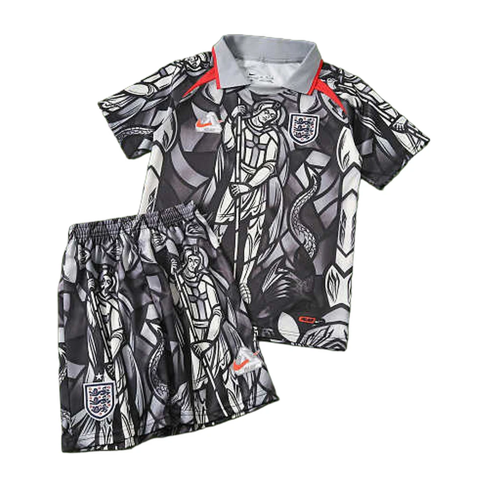 England Special Edition Kids Kit Grey/Black