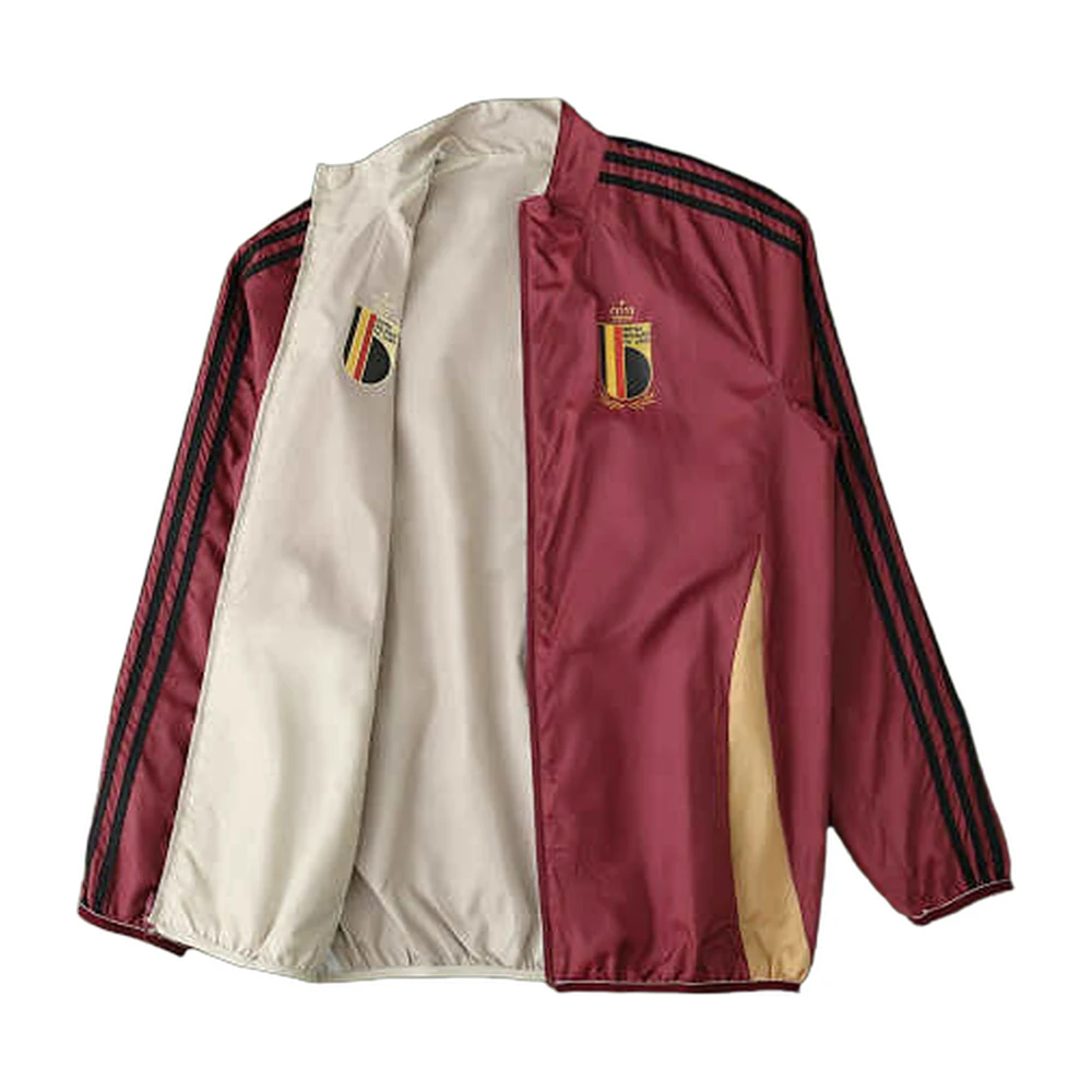 Belgium Reversible Anthem Jacket Burgundy