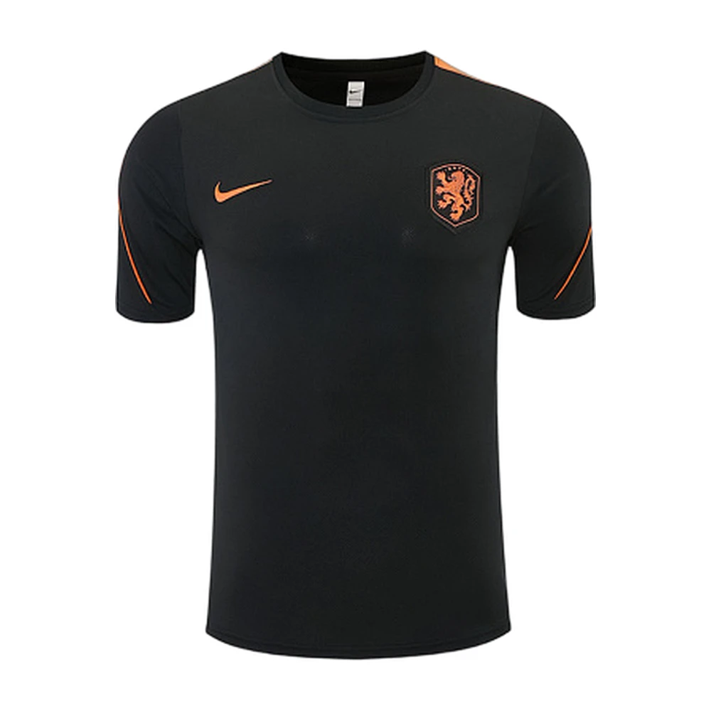 Netherlands Half-Zip Training Tracksuit Orange/Black