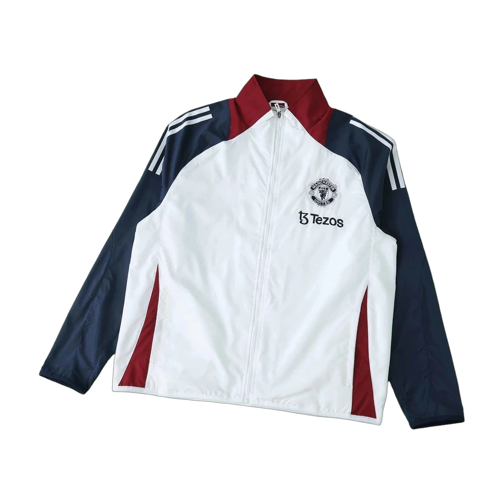 Manchester United Tezos Track Jacket White