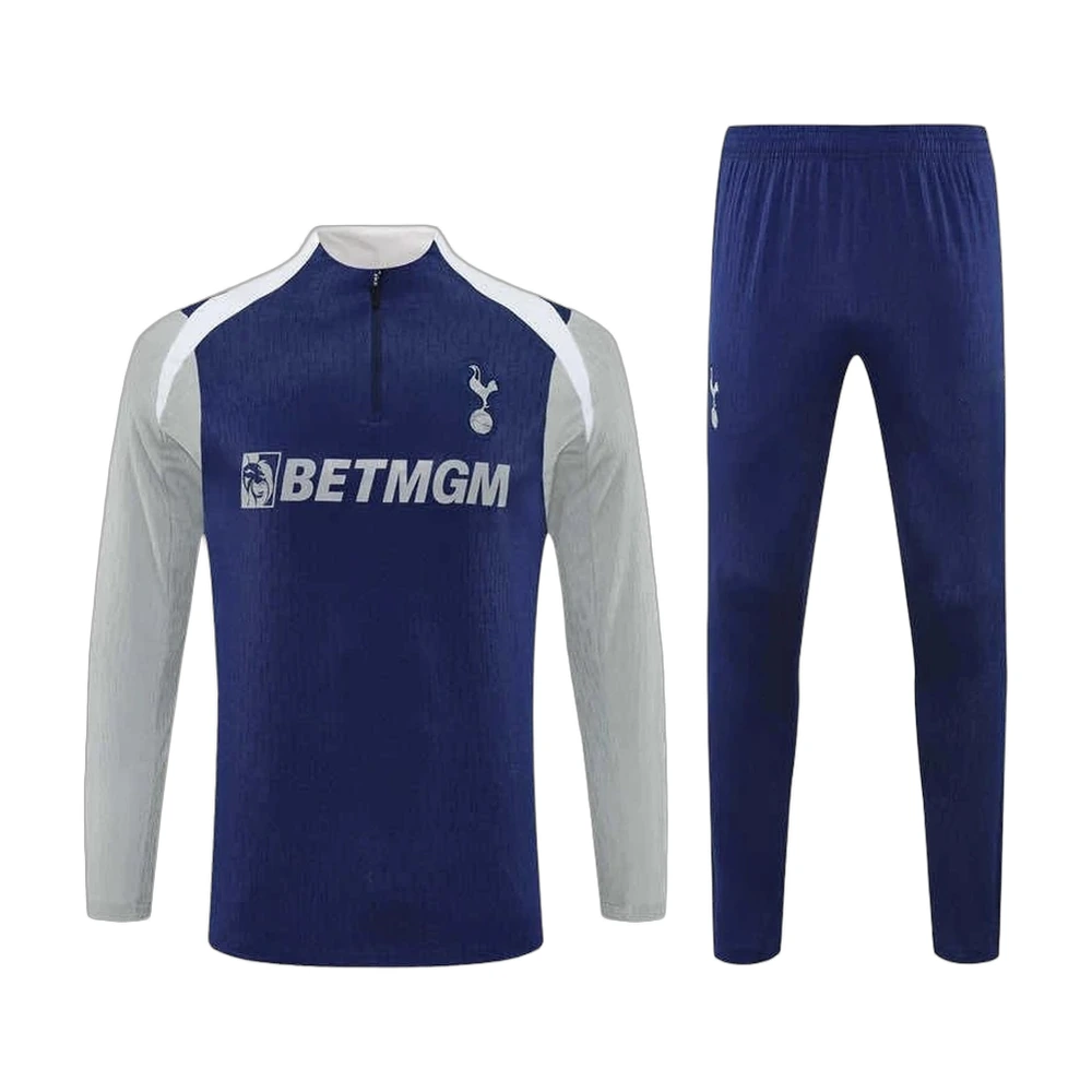 Tottenham Hotspur 25/26 Quarter-Zip Training Tracksuit Navy