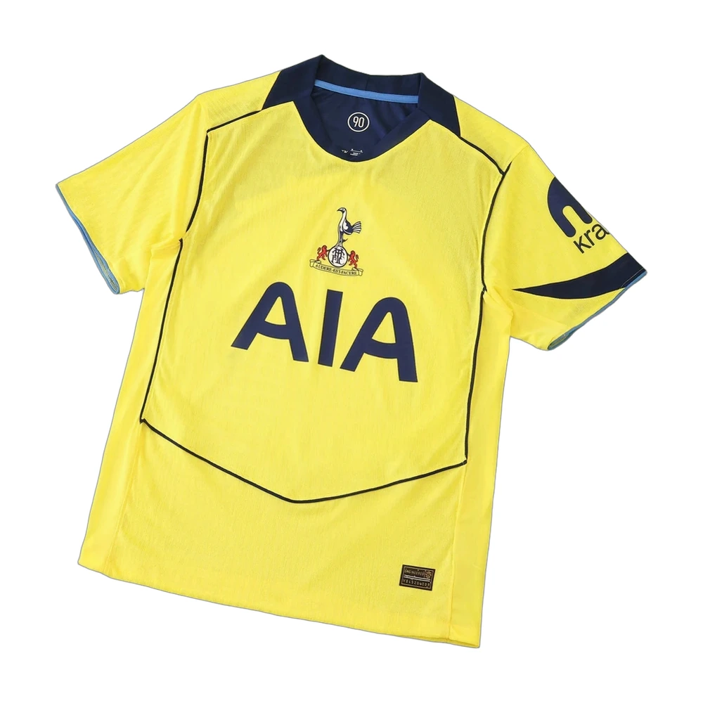 Tottenham Hotspur Retro Away Jersey Yellow