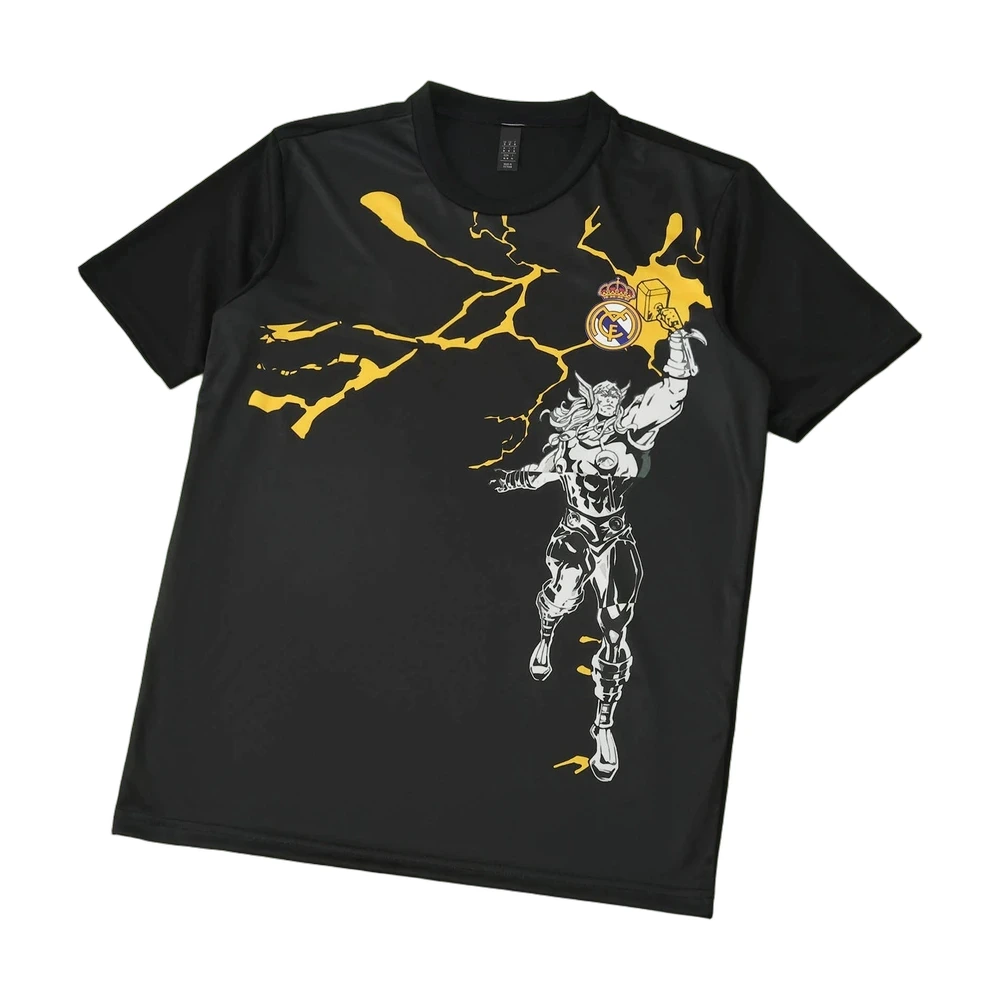 Real Madrid 25/26 Marvel Special Edition Tee - Black