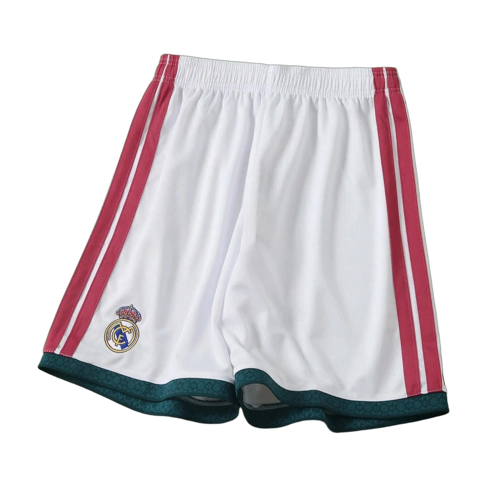 Real Madrid Home Shorts White Pink