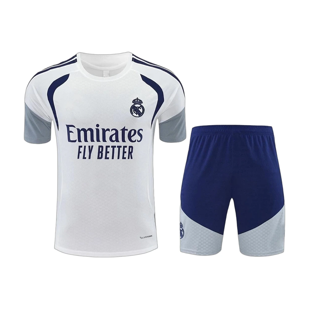 Real Madrid 26/27 Training Kit White/Grey