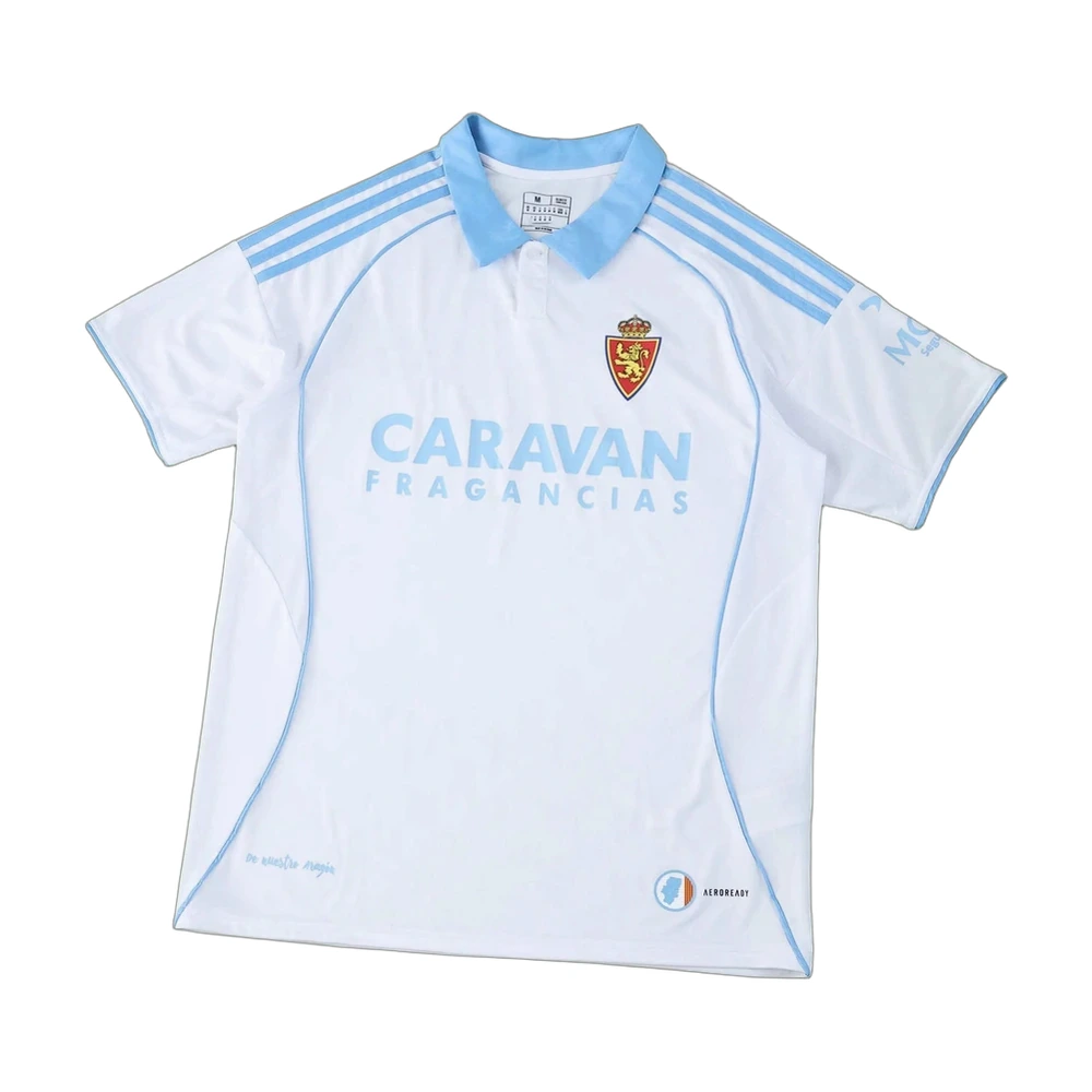 Real Zaragoza 25/26 Home Jersey (White/Blue)