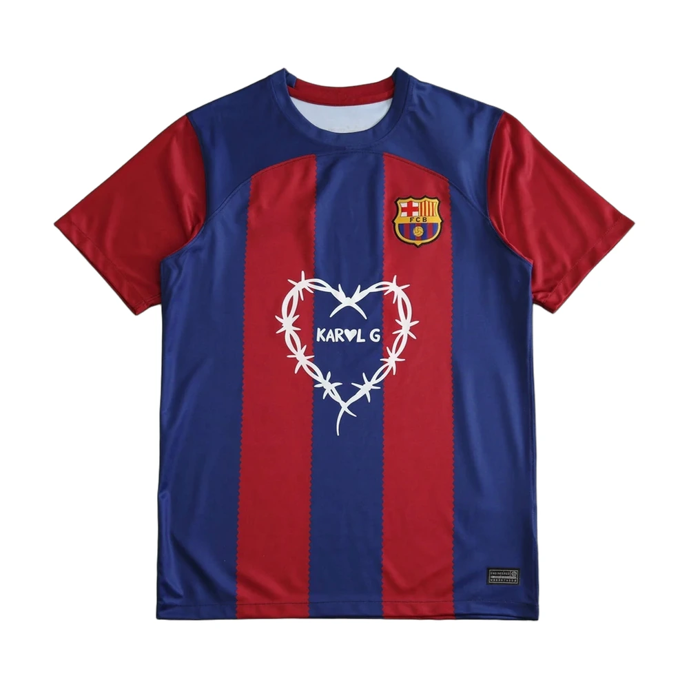FC Barcelona 23/24 Karol G Home Jersey (Blue & Red)