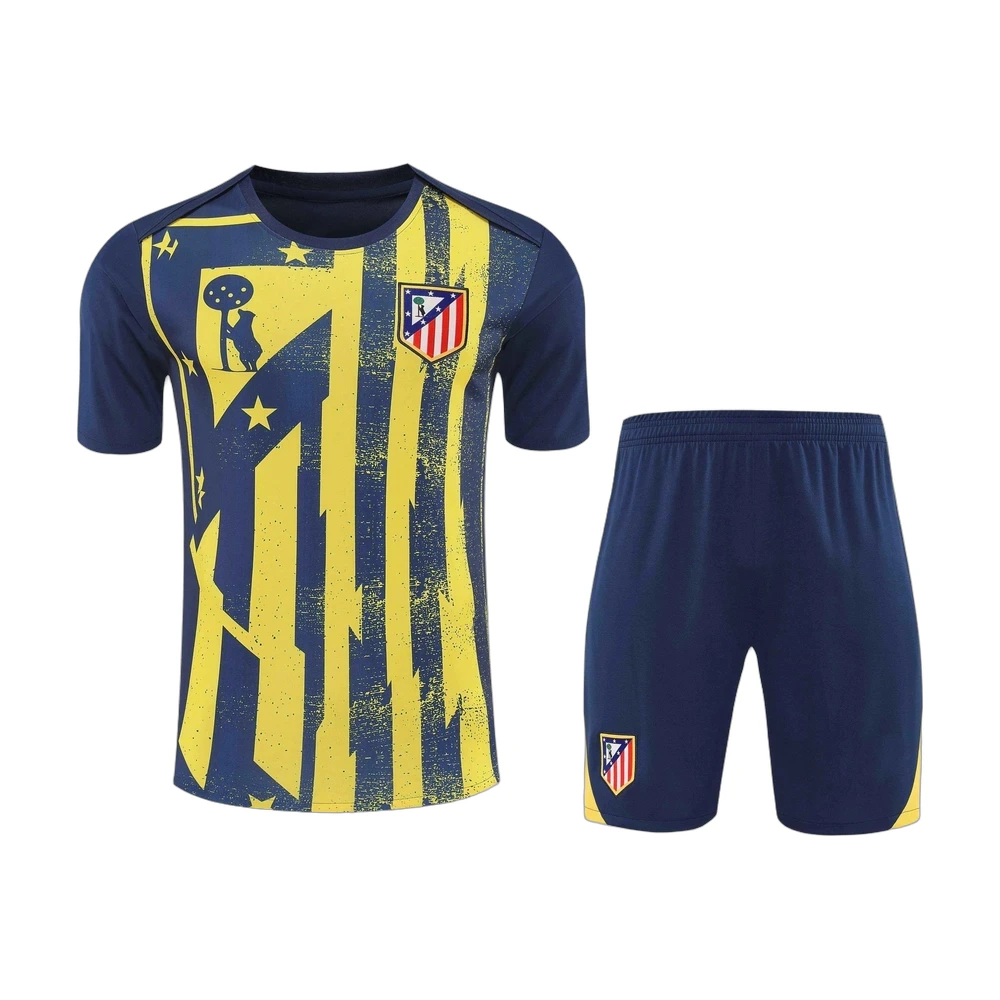 Atletico Madrid 25/26 Training Kit Yellow/Blue