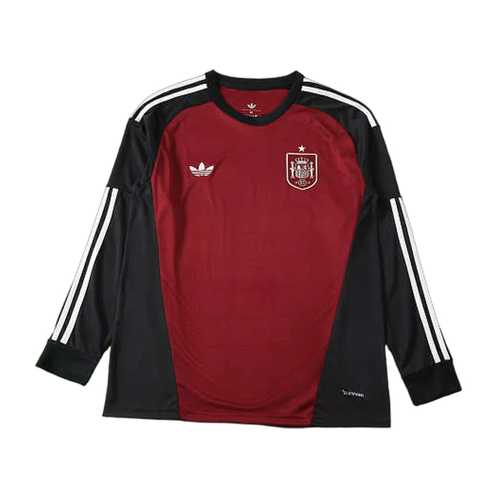 Spain 2026 Goalkeeper Jersey Dark Red/Black