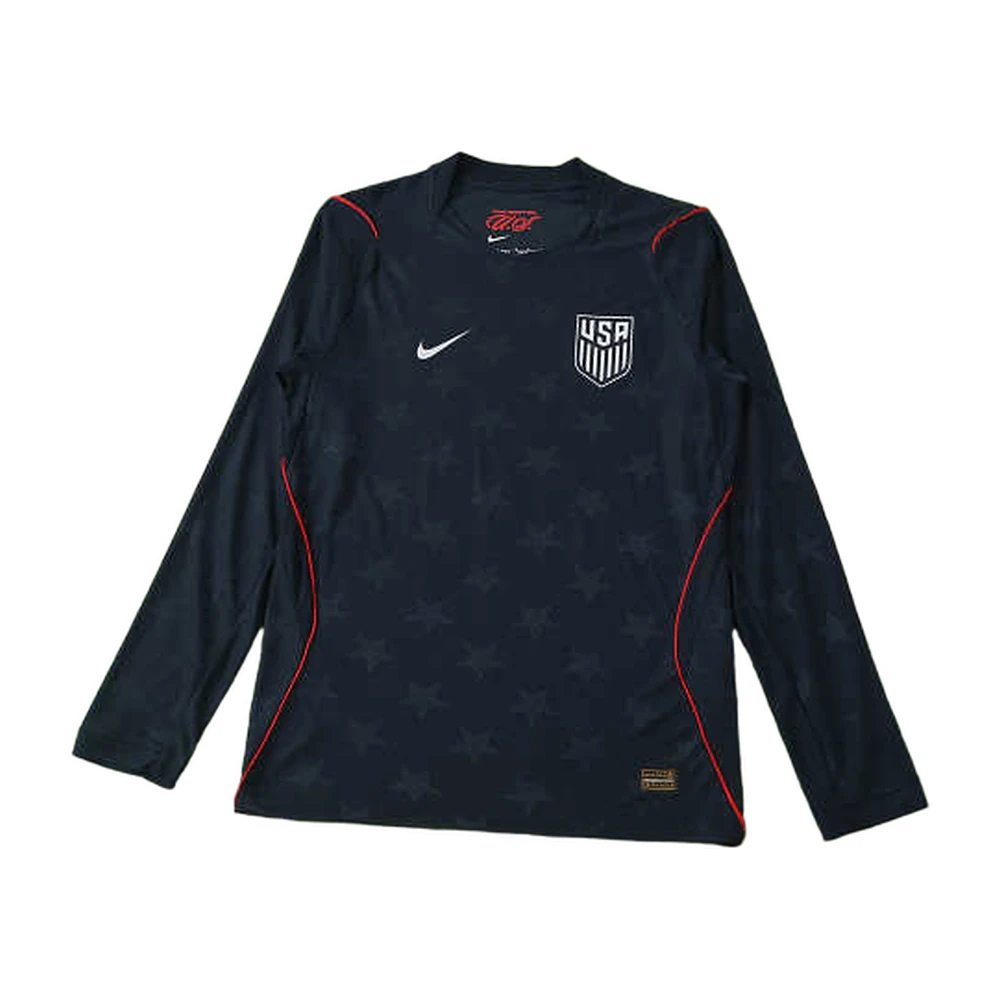 USA 2026 Away Long Sleeve Jersey Navy Stars