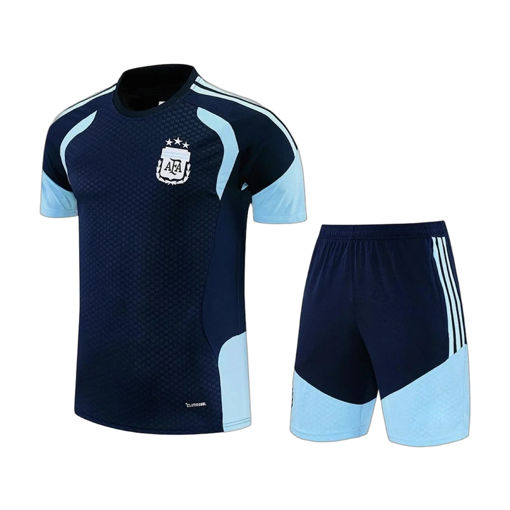 Argentina Training Kit Navy/Light Blue (Top & Shorts)