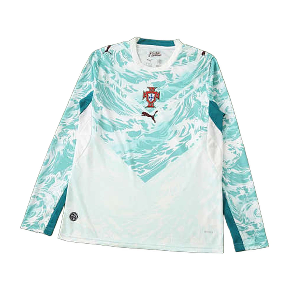 Portugal 2026 Away Goalkeeper Long Sleeve Jersey Green