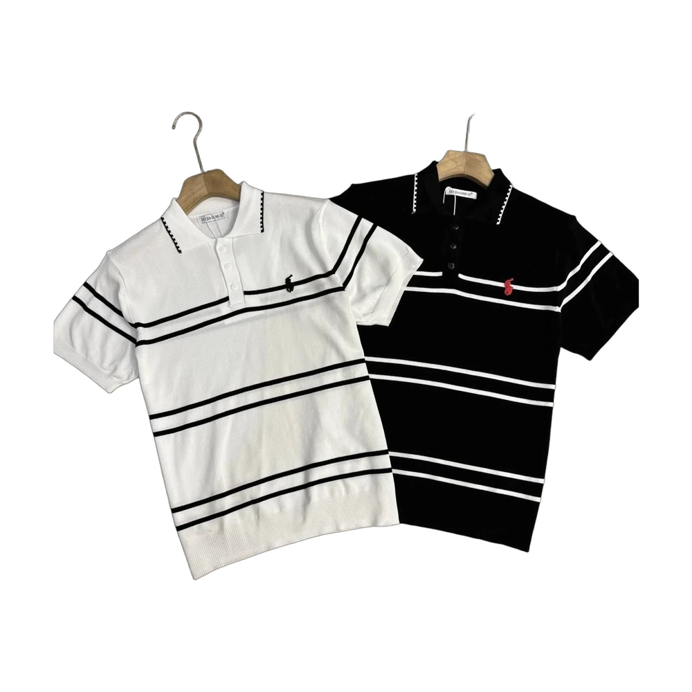 Ralph Lauren Striped Knit Polo