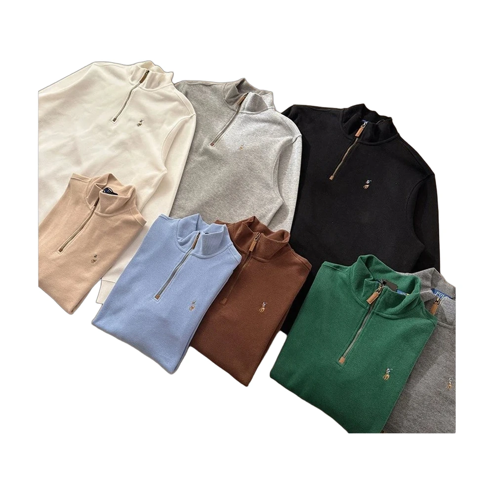 Polo Ralph Lauren Quarter Zip Mockneck Sweatshirt