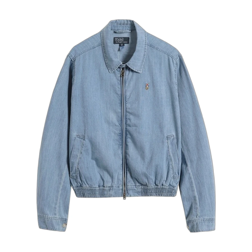 Polo Ralph Lauren Denim Harrington Jacket - Light Wash