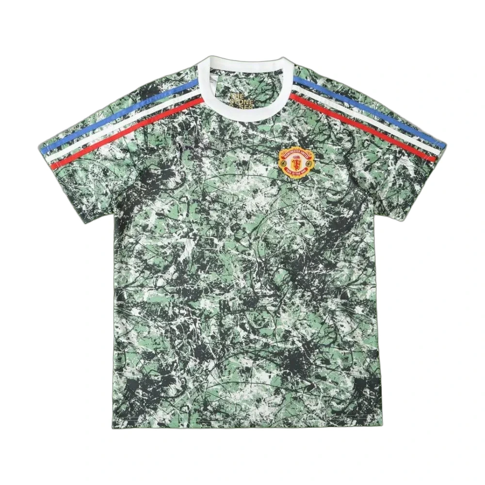 Manchester United 23/24 Stone Roses Special Edition Jersey Green Marble