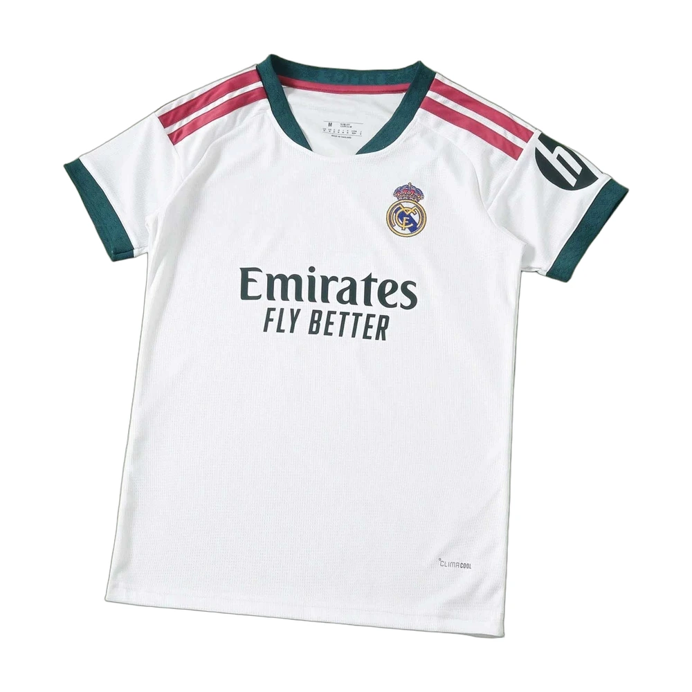 Real Madrid Women's Away Jersey White Pink