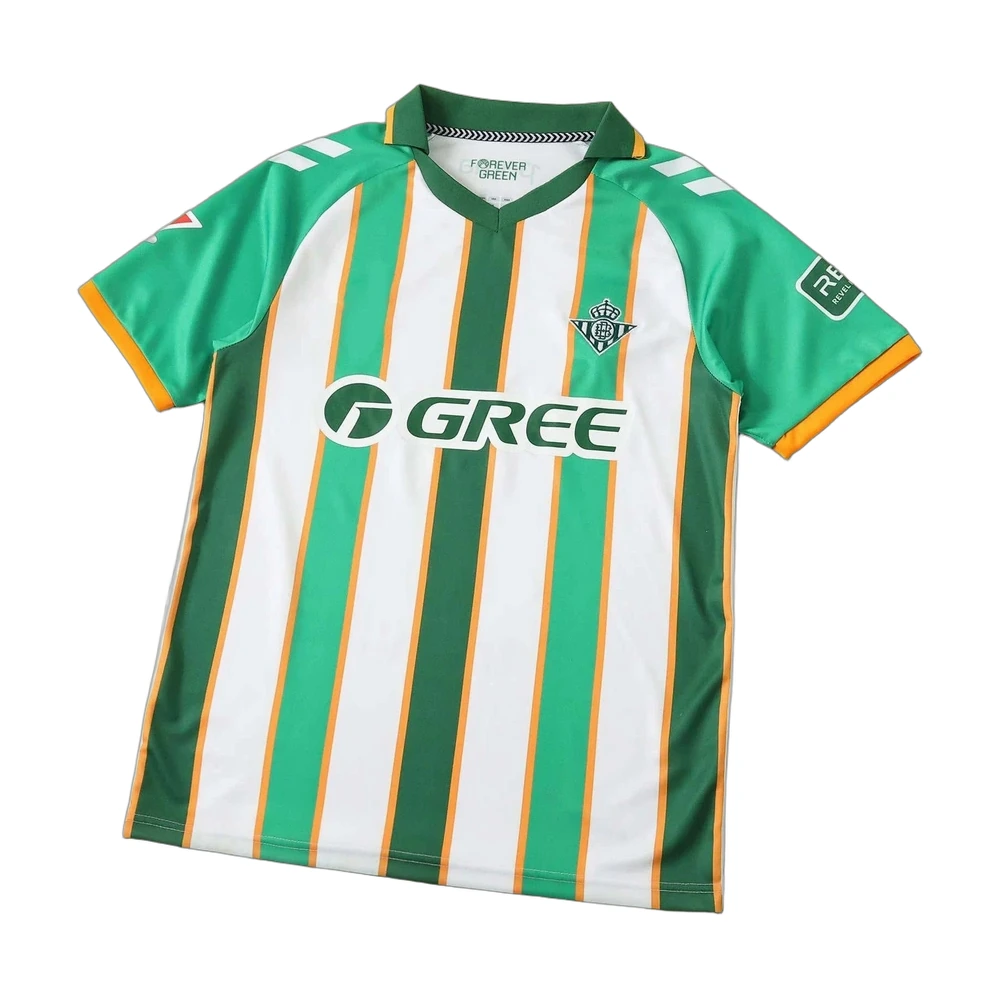 Real Betis Jersey Green White Stripes