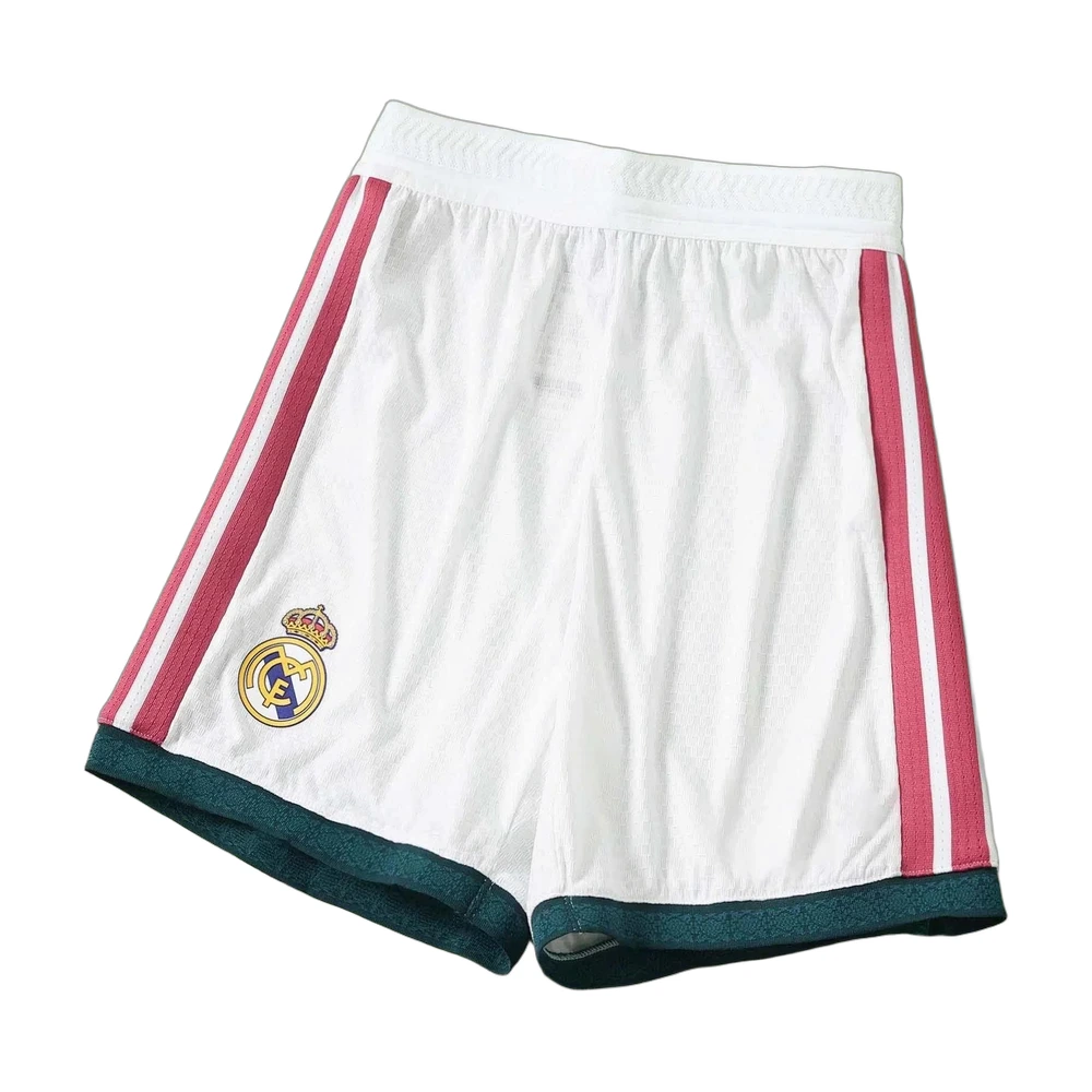 Real Madrid Home Shorts White Pink