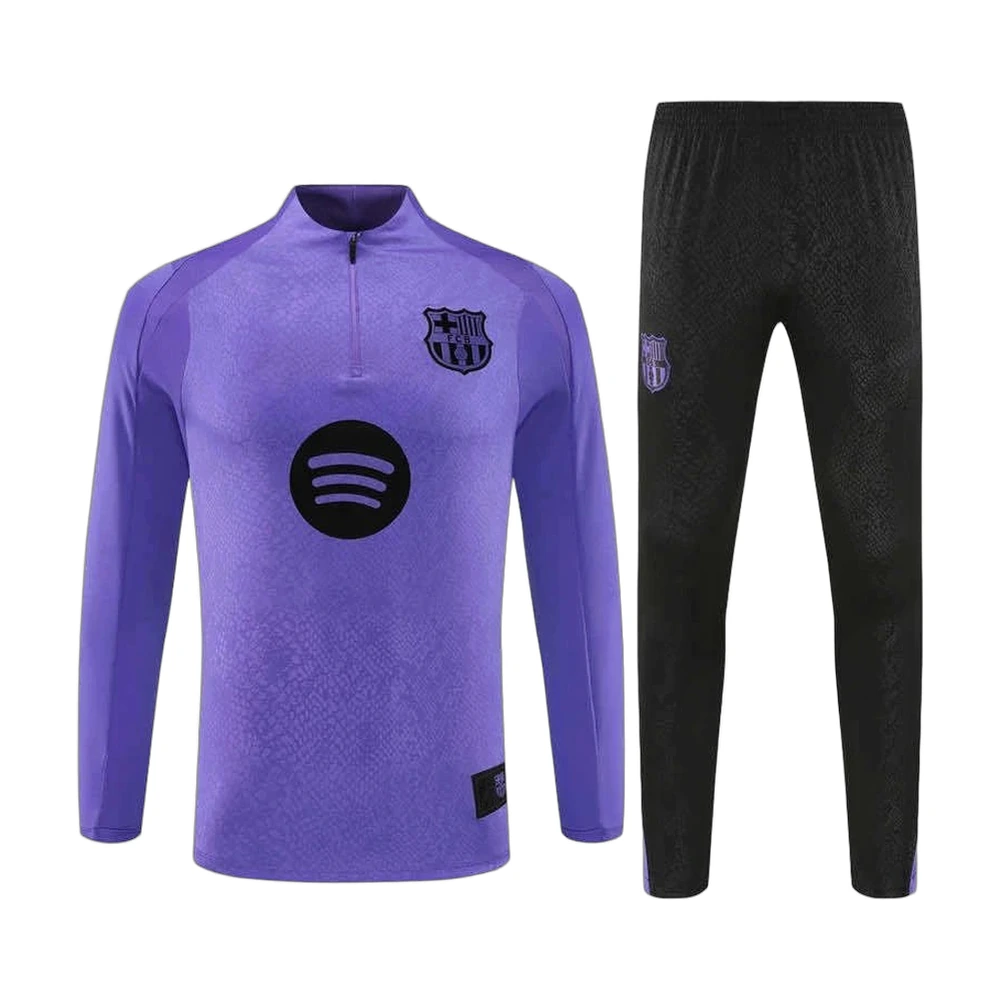 FC Barcelona 25/26 Training Half-Zip Tracksuit Purple