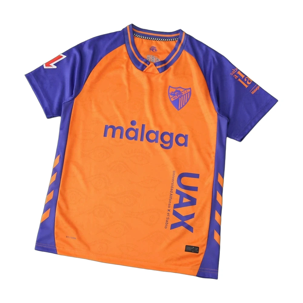Malaga CF 25/26 Away Jersey Orange & Purple