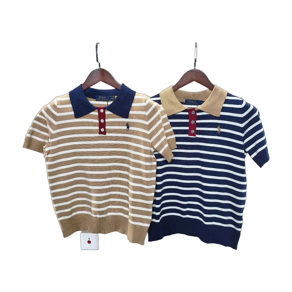 Ralph Lauren Striped Knit Polo