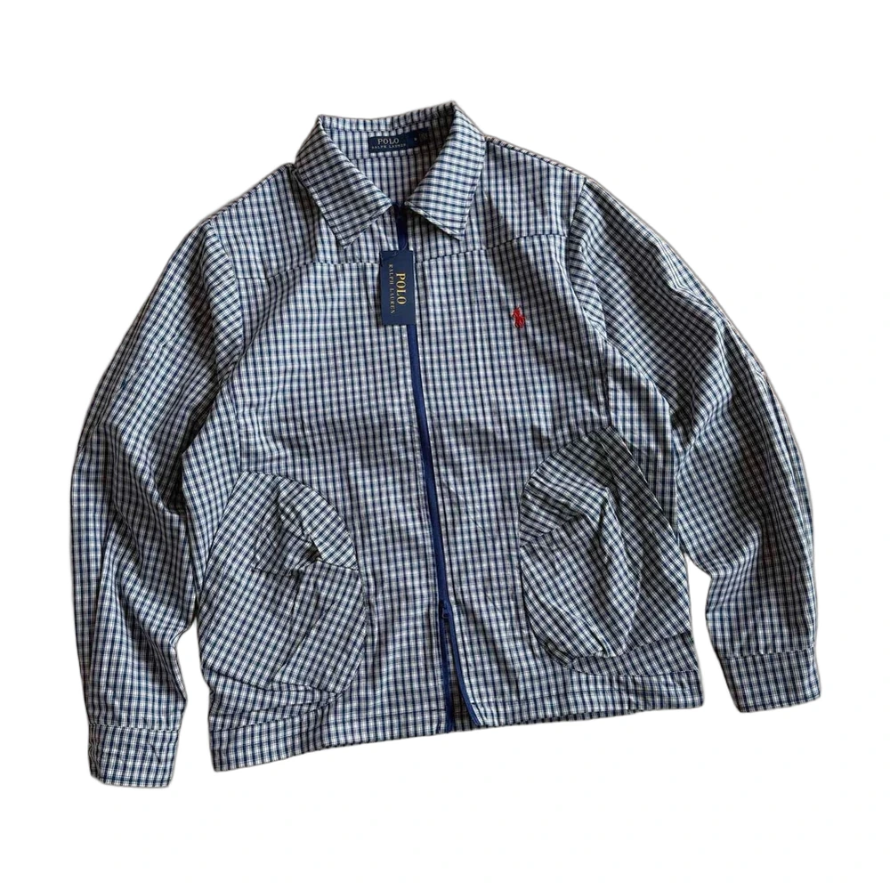 Polo Ralph Lauren Gingham Check Harrington Jacket