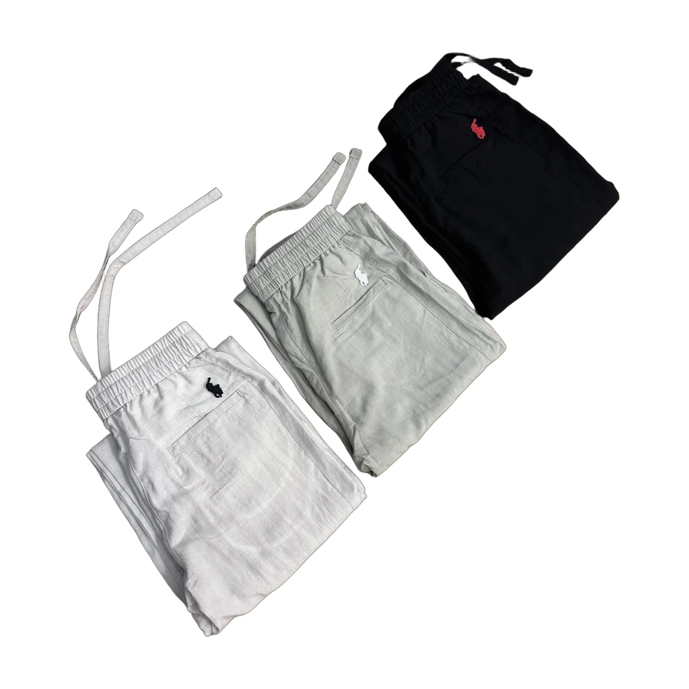 Polo Ralph Lauren Linen Drawstring Trousers