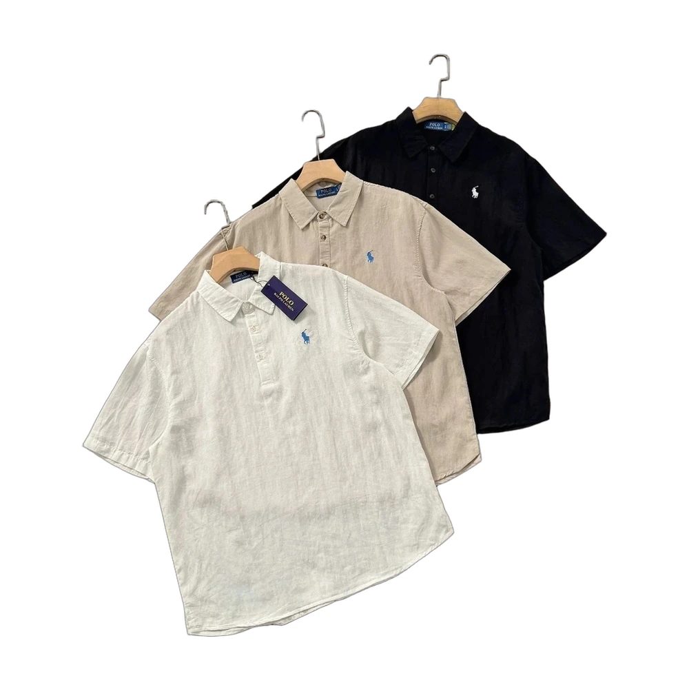 Polo Ralph Lauren Linen Short Sleeve Polo