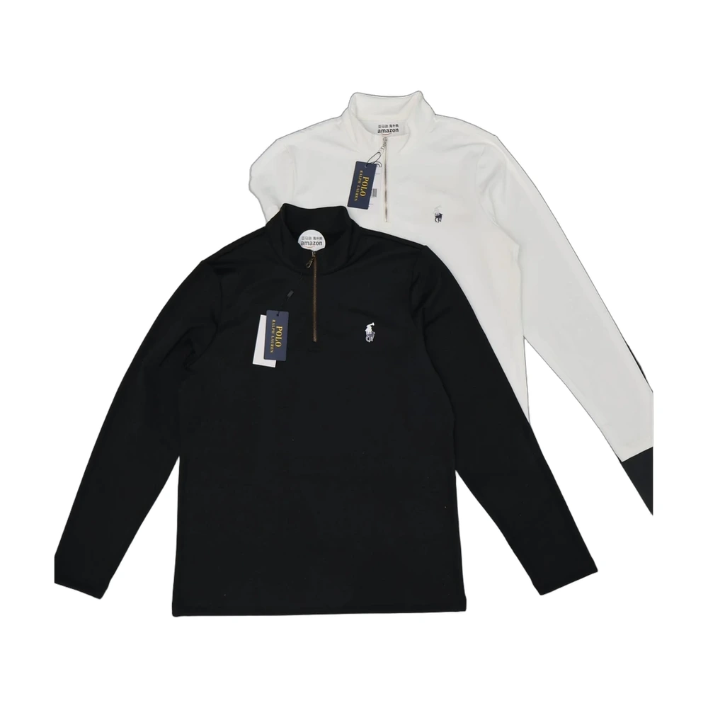 Ralph Lauren Half Zip Mockneck Pullover