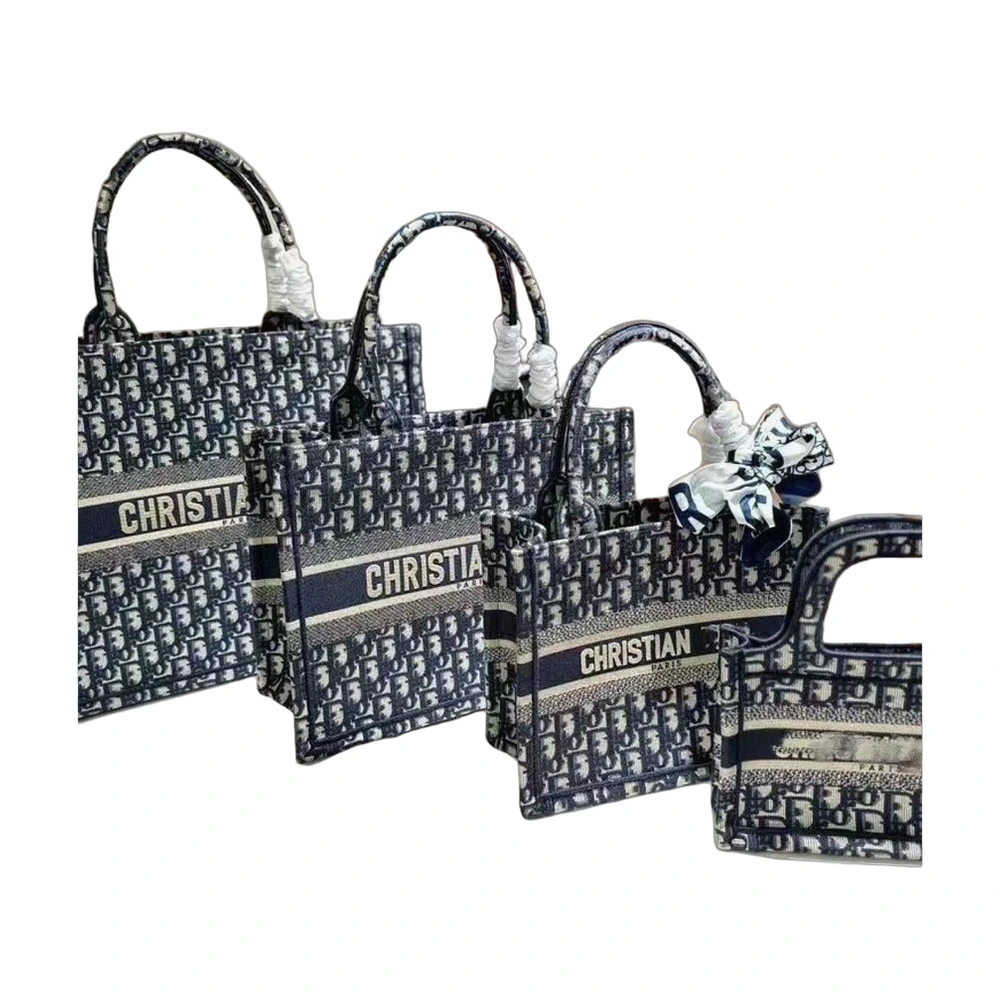 Dior Book Tote Blue Oblique