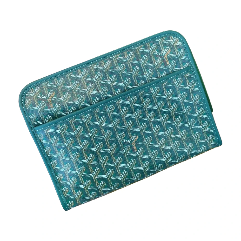 Goyard Jouvence Document Pouch Green