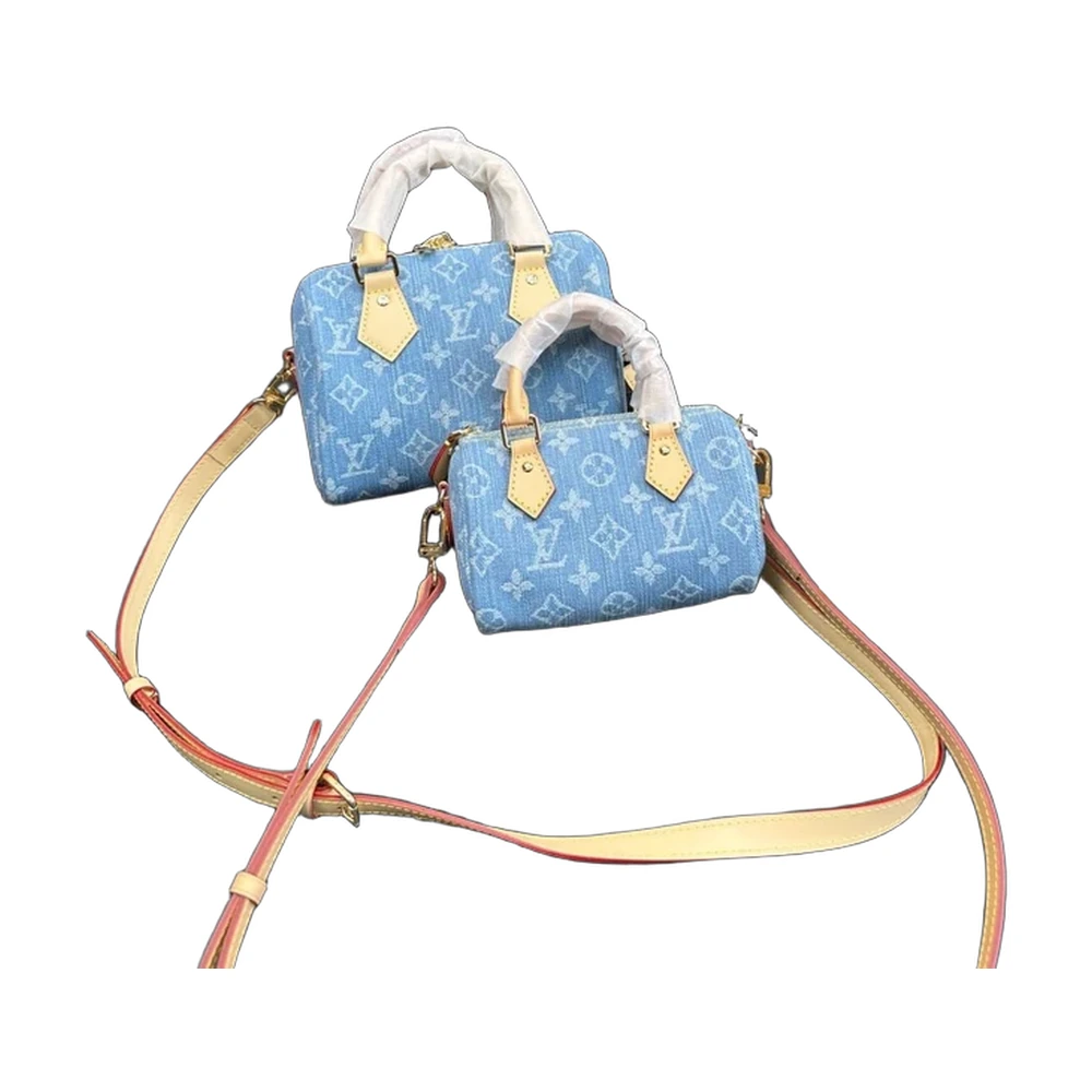 Louis Vuitton Nano Speedy Denim Monogram