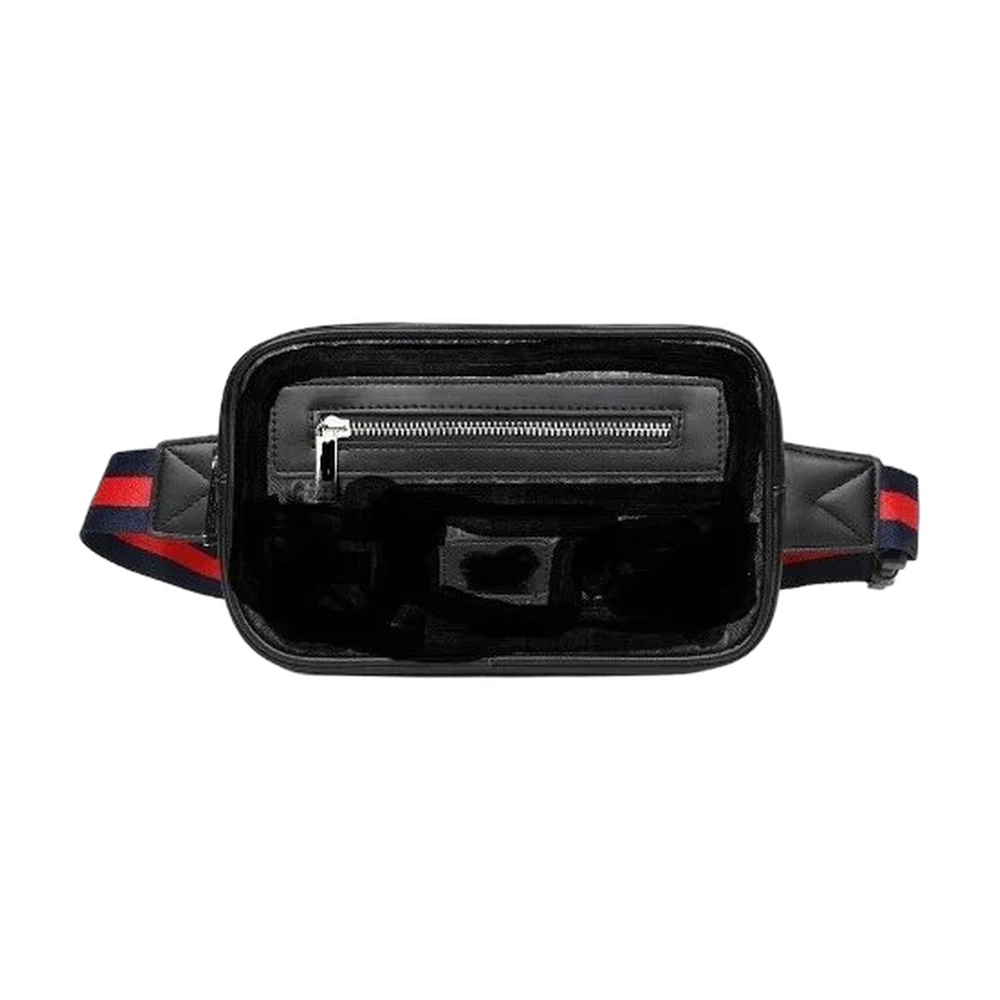Gucci Leather Belt Bag Web Strap
