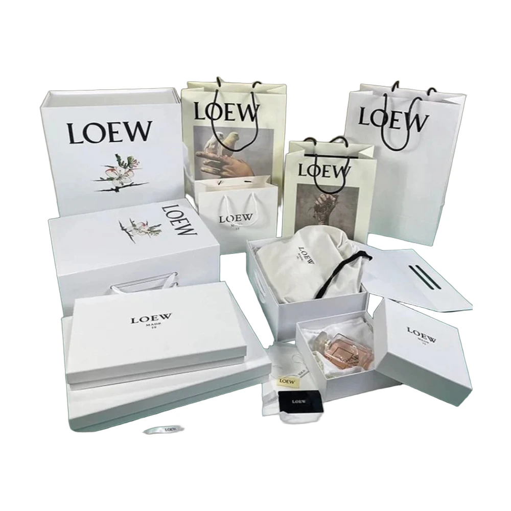 Loewe Gift Box & Paper Bag Packaging Set