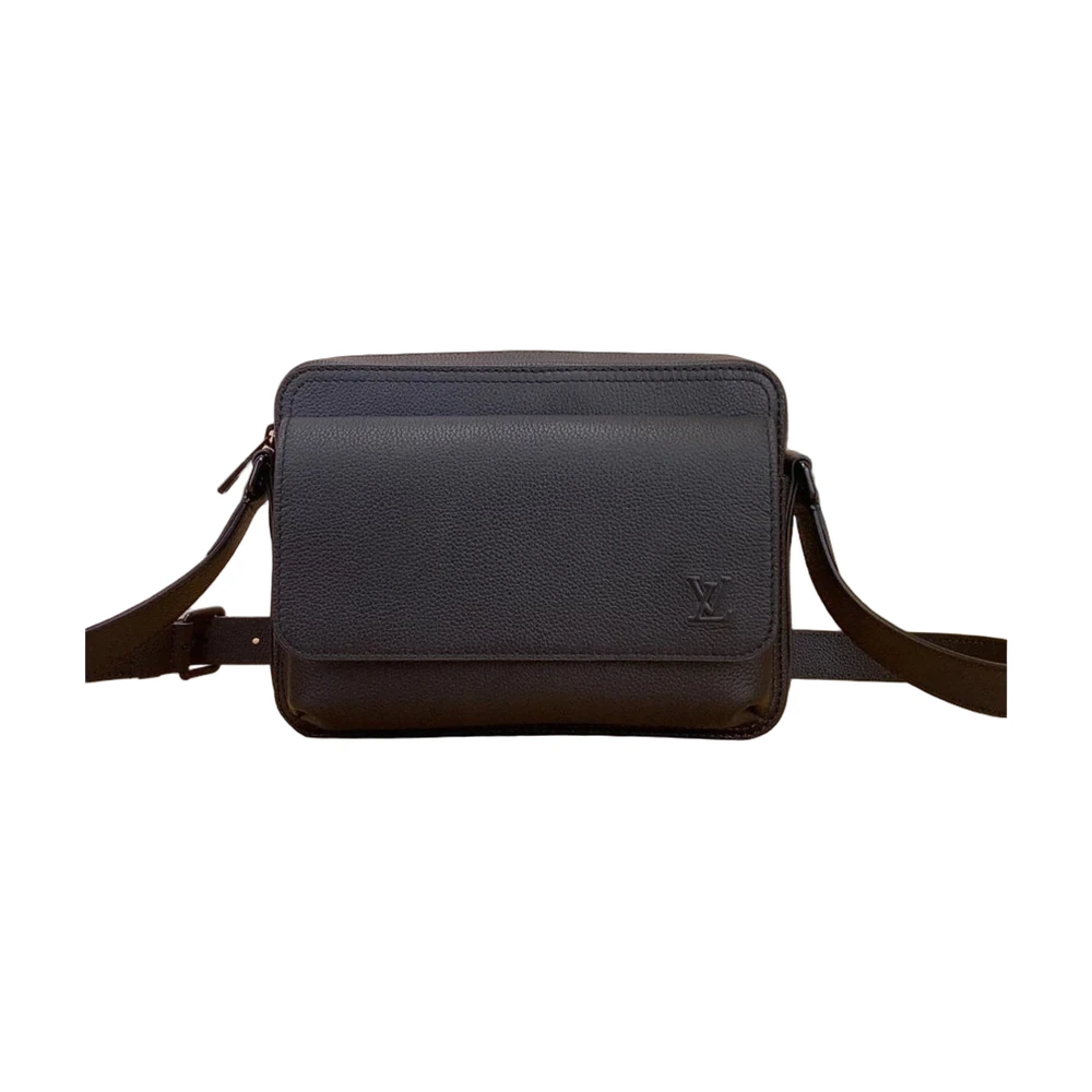 Louis Vuitton Aerogram Messenger Bag Black