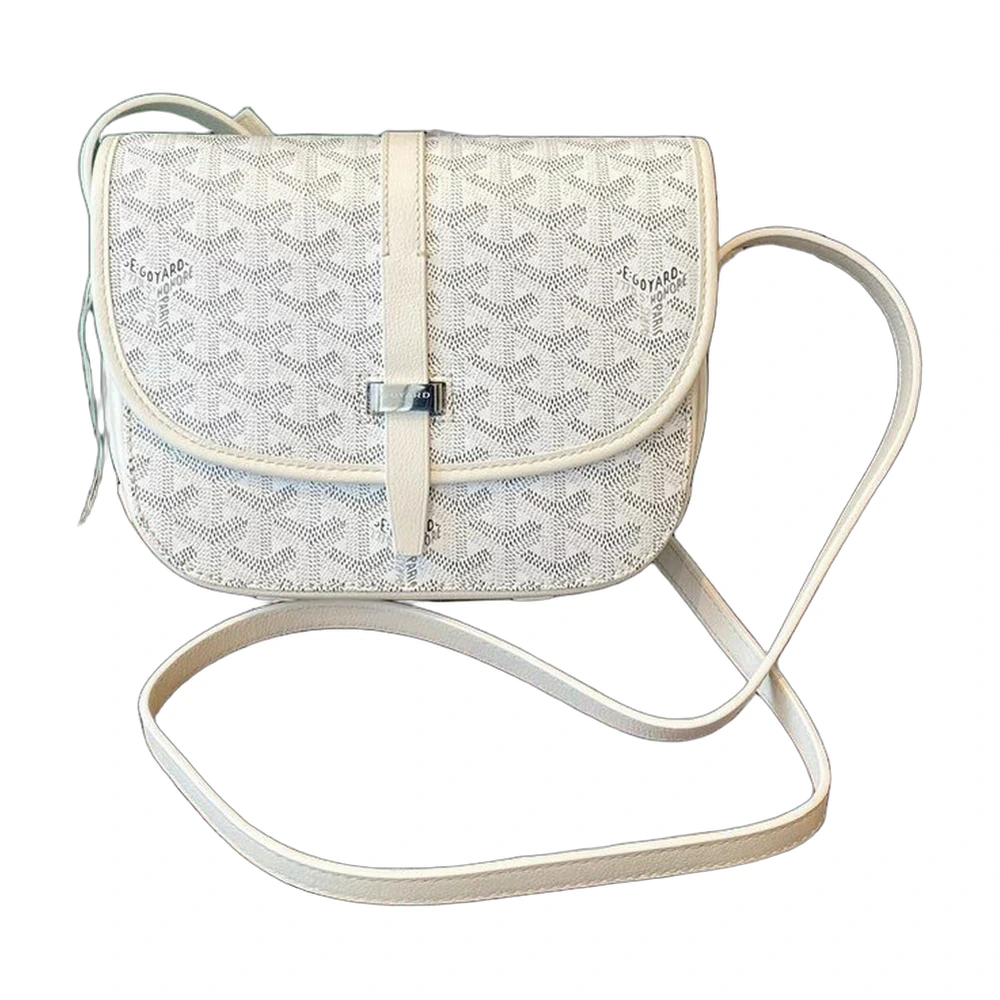 Goyard Belvedere PM Crossbody White