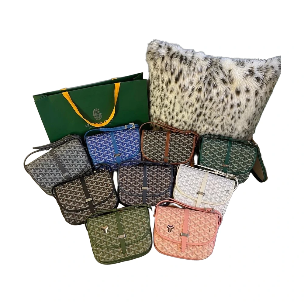 Goyard Belvedere Messenger Crossbody Bag